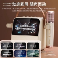 Song Family Integrated Audio Microphone Household 020 Lyrics Microphone Speaker Bluetooth Gift RS8H