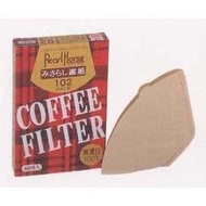【米拉羅咖啡】日本寶馬 102 無漂白濾紙【40入盒裝】