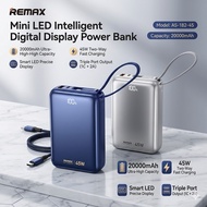 MTech CCC Certified Powerbank 3C Power bank Fast Charging Icyal Pro 10000mAh 20000mAh Built In Cable