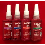 (Ready Stock ) *Loctite-222# @ 242# @ 262# @ 290# Threadlocker-50ml*