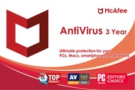 McAfee AntiVirus 3 Years Key GLOBAL