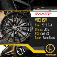 Raxer VOX 15V 20x8.5JJ 5x114.3 Satin Black