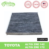 Toyota Altis 2008 ZRE142 2012 ZRE172 Carbon Cabin Air Filter Active Carbon