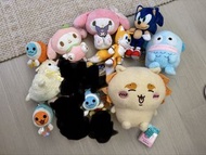 Sanrio Sonic 太鼓之達人 公仔夾公仔 攬枕