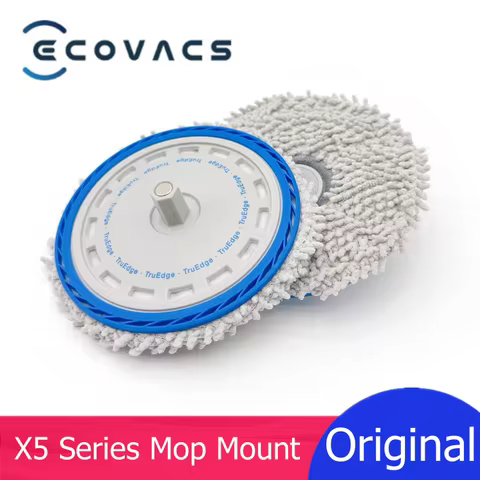 Original Mop Mount Tru-Edge Tech for ECOVACS X5 Pro (Plus/Ultra) X5 Omni Robot Vacuum Cleaner Access