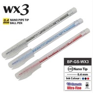 G'soft WX3 0.4mm Ball Pen Nano Pipe Tip Semi Gel Ink Gsoft 1PCS