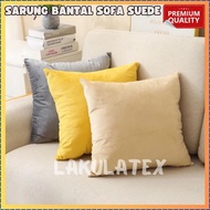 Lakulatex - Sofa Cushion Cover Premium SuedePOLOS 30x30 40x40 45x45 50x50 60x60 - Cushion Cover