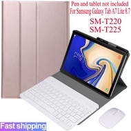 Galaxy Tab A7 Lite Case Keyboard For Samsung Galaxy Tab A7 Lite 8.7 SM-T220 SM-T225 Wireless Bluetoo