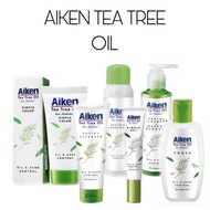 Aiken Tea Tree Oil Series : Pencuci Muka | Toner | Moisturizer | Pimple Gel Jerawat Acne Treatment