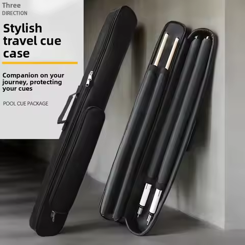 High Quality Oxford Cloth Billiard Cue Stick Bag with 4 Holes for 9 Ball Big Head Cue Stick Storage 