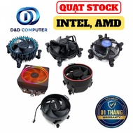 INTEL/ AMD STOCK FAN ALL SOCKETS LGA 1700/ LGA 1200/ LGA 115x/ AM4 -