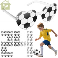 24Pcs Stylish Soccer Glasses Plastic Football Sports Glasses for Soccer Party Favors SHOPABC7675