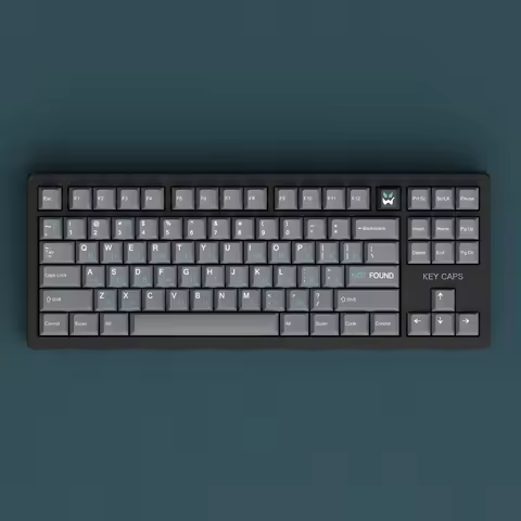 169 Keys Clone 404 Keycaps English Russian PBT Dye Sublimation Keycap Cherry Profile For MX Mechanic