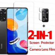 LAYAR Best Tempered Glass Screen Protector Xiaomi Redmi Note 11, Redmi Note 11 Pro, Redmi Note 11 Pro 5G 2 In1 Pack