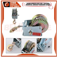 ALAT DEREK TANGAN MINI MESIN DEREK MANUAL KATROL MANUAL 600LBS / 250KG - Locklokey
