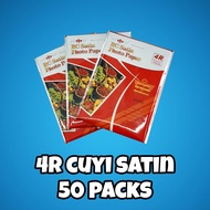50 packs Cuyi RC Satin 4R Photo Paper