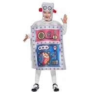 Style Halloween Children's Costume Robot cosplay Costume Set 1 * 9/-///-- ****