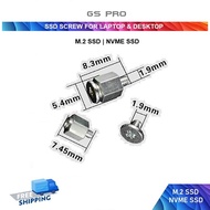 [GSPRO] PC Computer screw for M.2 SSD, NVME SSD screw Asus M.2 Screw for laptop or PC Desktop M.2 Sc
