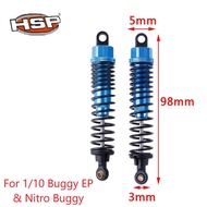 2Pcs RC Adjustable Shock Absorber HSP 106004 (06038) For 1:10 Off Road Buggy 94166 94107 94106 94107