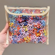 YUQI ชุดกิ๊บติดผม Dopamine Star สไตล์เดียวกันสำหรับผู้หญิง หน้าม้า กิ๊บน่ารัก เครื่องประดับผม