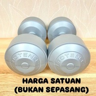 Potence Dumbell 5kg CONTENTS ONLY 1 PCS - barbell potence 5kg - dumbbell 5 kg - dumbbell exercise eq