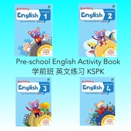 【READY STOCK】Sasbadi: (Activity Book) Funtastic Preschool English 学前系列 英文 KSPK Early Learning Progra