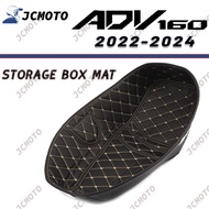 NEW For Honda ADV 160 ADV160 2022-2024 Accessories Rear Trunk Cargo Liner Protector Seat Bucket Pad Storage Box Mat