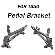 ZONTES T350 Front Rear Pedal bracket Footrest Footrest Foot Pegs For Zontes T350 350T 350T1 350T2 35