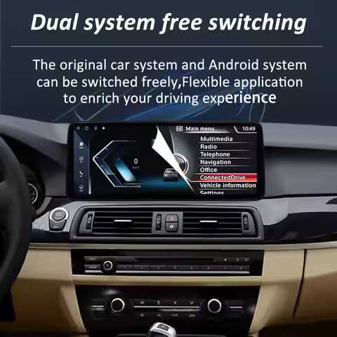 Car Radio Video Multimedia Player Android 14 for BMW 2 Series F45 F46 2014 - 2018 NBT EVO System DSP