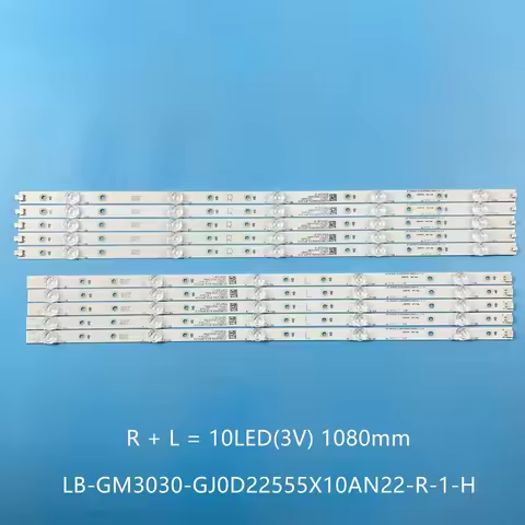 LED Backlight strip For 55"TV 55PUS6754 LB-GM3030-GJ0D22555X10AN22-R 55pus7304/12 55pus6704/12 55PUS