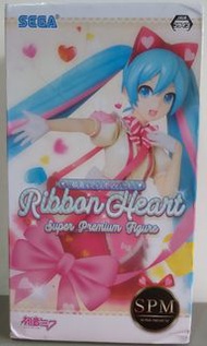 日版 景品 SEGA SPM VOCALOID 初音未來 Miku 初音 Ribbon Heart 公仔 模型/收藏