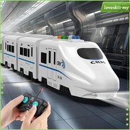 [LovoskibcMY] RC Vehicle Train RC Trains Model Toy Interactive Detachable Train Carriages with Light