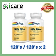 SOLARAY SUPA-BIO C 120'S / 120'S X 2 ( EXP DATE : 10/2027 )