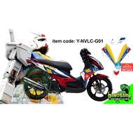 Yamaha Nouvo LC135 Gundam Motor Sticker