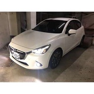 【FB搜尋桃園阿承】馬自達 超人氣MAZDA2 2015年 1.5 白色 二手車 中古車
