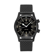 Longiness Watch Classic Replica Series New Style Automatic Mechanical Black Rubber Strap Men's Watch 42mm L3.774.2.50.9