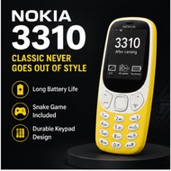 Nokia 3310 Classic Mobile Phone | Long Battery Life | Snake Game Keypad Phone
