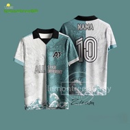 Custom Name Jersey Viral Dragon Baju Lelaki Berkolar Jersey Retro Collar Custom Nama Dan Nombor Mura