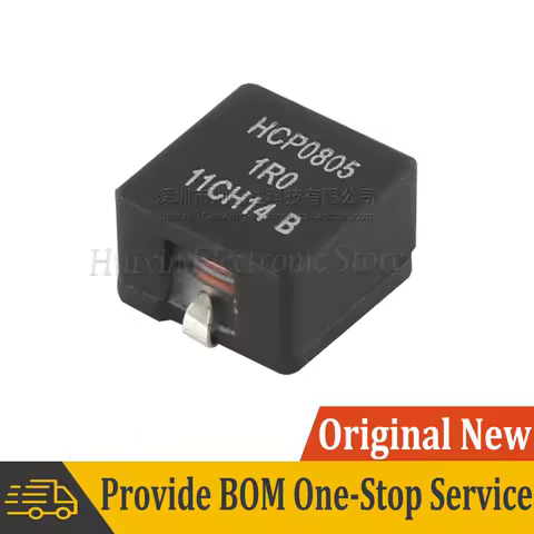 5pcs HCP0805-1R0-R HCP0805 1R0 SMD SMT Moulding Power Inductor Inductance 1uH 22A High Current Flat 