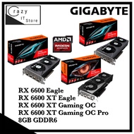 Gigabyte Radeon RX 6600 XT Eagle / RX 6600 Eagle / RX 6600 XT Gaming OC / RX 6600 XT Gaming OC Pro 8