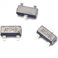 100ชิ้น A1SHB Si2301 20V 2.3A MOS P-Channel Mosfet ทรานซิสเตอร์ SMD SOT-23