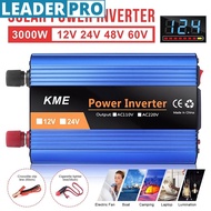 Inverter 3000W 12V 220V Car Power Inverter Modified Sine Wave Voltage Transformer Converter Charger