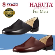 Haruta Spock Shoes 850 Leather 2E Men's Black