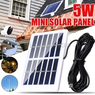 5W 6V Solar Panel With 3m Cable Solar Energy Solar Power Panel