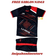 [ Free Sablon Nama ] jersey futsal anak/ baju bola anak laki-laki perempuan/ baju badminton anak