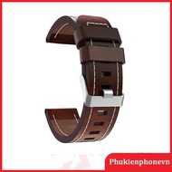 Replacement Leather Strap For Fenix 5X Leather Strap Watch