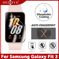 Soft ฟิล์มกันรอย For Samsung Galaxy Fit 3 ฟิล์ม Anti-scratch TPU Soft Clear คลุมทั้งหน้าจอ กันรอย ฟิล์มติดนาฬิกา for Galaxy Fit3 นาฬิกา สมาร์ทวอทช์ ฟิล์ม (Not Glass)