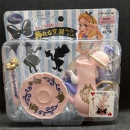 Re-ment 2011 Alice in wonderland 愛麗絲文房具套裝1號 茶壺 妙妙貓原子筆