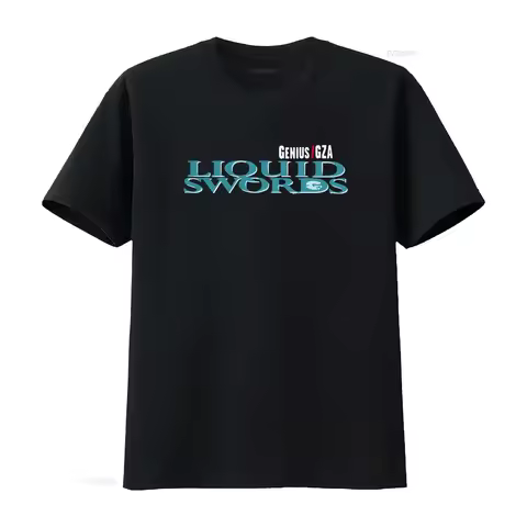 Gza Liquid Swords Genius T Shirt Sizes S 5XL New 2023 Fast Shipping vintage Washed Unisex Breathable
