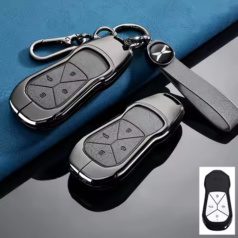 Zinc alloy leather car key cover key shell suitable for Xpeng G6 G9 P7 P7I G3 G3I P5 keychain car ke